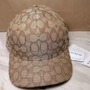 Coach  Signature Jacquard Baseball Hat Photo 0