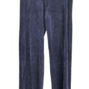 Juicy Couture Y2K  Vintage Navy Blue Terry Track Pants JC logo Medium Flares Rare Photo 0