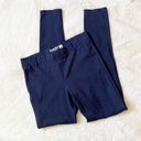 Betabrand  Navy Blue Classic Dress Pant Yoga Pants Photo 0