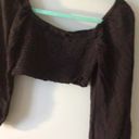 The Row Whimsy Black Cameron Crop Top Photo 4