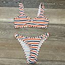 SheIn Swimwear Sz M Red White & Blue Bikini Set Top & Bottom Patriotic! Photo 0