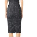 Hunter Bell  Gray Chastain Crossover Midi Pencil Dress Size 4 Photo 1