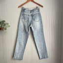 J. Galt  Brandy Melville Raw Hem Straight Jeans in Light Wash Photo 5