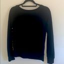 Delia's Delia’s Black Sequined Long Sleeve Pullover Sweatshirt Photo 3