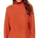 Wilfred  Free Hush Knit Turtleneck Sweater Copper Red Photo 0