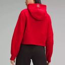 Lululemon  Lunar New Year Scuba Oversized Half-Zip Hoodie Size M/L Dark Red Photo 1