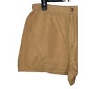 Amuse Society  Women's Shorts Relaxed Fit Hi-Waist Woven Beige Medium NWT Photo 2