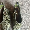 Jack Rogers  booties cow fur cheetah print 6 1/2 Medium heeled Photo 13