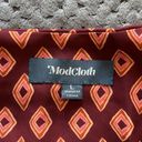 Modcloth  Maroon Sleeveless Blouse Sz Large #1726 Photo 3