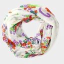 infinity New Womens Boutique Spring Wildflowers Floral  Scarf Photo 0