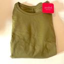 Isabel Maternity Sweatshirt Soft Comfy Olive Green Size M New! Photo 5