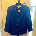 DON CASTER 100% SILK BLAZER SIZE 14P Photo 0