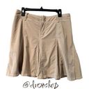 Athleta 12P Whatever Everyday Stretch Flared Skort - Beige EUC Photo 0