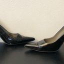 BP . Leather lacquered black women's stiletto heels Photo 9