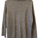 Tahari  Soft Gray Long sleeve  Pullover Sweater small Photo 3