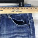 Bongo  Women Jeans Y2K Sz 11 32x32 Low Rise Bootcut Whisker Pockets 2000s Blue Photo 5