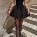 House Of CB  ‘Elida’ black off shoulder mini dress NWOT size S Photo 1