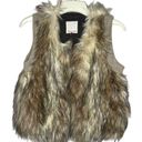 Rebecca Taylor  Alpaca Wool Blend Fur Vest Photo 0