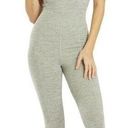 Free People  Movement Side to Side Performance Leotard Bodysuit Grey Jumpsuit XS Photo 0