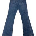 CAbi Malibu Flare Medium Wash Hiphugger Denim Jeans Size 6 318R Photo 1