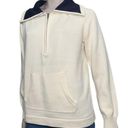 Krass&co Lauren Jeans . Women’s Size XL Nautical Varsity Blue & Ivory Sweater Photo 0