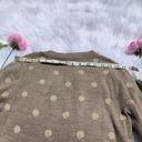 Krass&co New York  Brown Polka Dot Sweater Small Photo 8