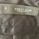 Loft  Curvy Slim Black Dress Pants Size 8 Photo 5