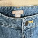 J.Jill  Women's Blue Denim Straight Jeans Size 8 Front & Back Pockets Photo 5