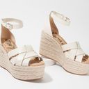 Sam Edelman | Modern Ivory Boho Woven Leather Wedges Marietta Photo 0