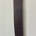 Old Navy  Brown Genuine Leather Belt Studded Embossed Western Boho Belt ~ Size S Photo 1