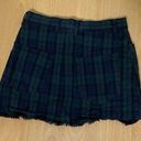 Brandy Melville  Green/navy School girl skirt Photo 0