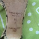 Kate Spade  Cream Snake skin open toe sandal heels Photo 3