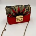 Furla  METROPOLIS
Crossbody Mini Red/ Snake design Photo 1