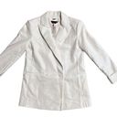 Alice + Olivia  Warm One-Button Faux Leather Blazer, Size 4 New w/Tag $495 SOLD OUT Photo 7