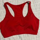 Zyia  Red Racerback Sports Bra Photo 0