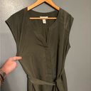 Motherhood  Maternity Olive Green Tunic / Mini Dress. Photo 2