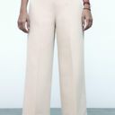 ZARA NEW‼️  CULOTTES HIGH WAISTED DRESS PANTS IN BEIGE Size M Photo 6