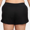 Nike  Basic Element Black Swim Shorts Size 1x Built In Undergarments Photo 1