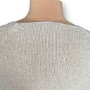 Coldwater Creek Vintage  Sweater Cream Dolman Sleeve Crewneck Knit Pullover Photo 5