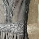 Tuckernuck  Hyacinth House Dress Lace Black Lydia Boho Maxi Dress Sz XXS Photo 11