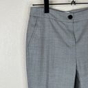 Reiss  Womens Trouser Pants Size US 2 Gray Tapered Stretch Wool Blend Ankle Zip Photo 1