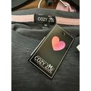 Cozy Zoe Love Dogs Pajamas Set Pink MEDIUM Knit Wide Leg Soft Long Sleeve NEW Gray Photo 4