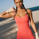 Free People Happiness Runs Square Neck Body Suit One Piece Burndt Orange Womens Photo 5