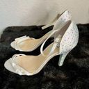 Betsey Johnson blue by  rhinestone heel sandal 9 Photo 0