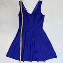 American Eagle Vintage  Outfitters Georgette Crepe Mini Dress - Royal Blue - 0 Photo 12