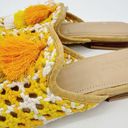 Krass&co Rag N  Mariana Woven Flat Mules With Tassels New US 8 Photo 4