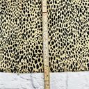 Brandy Melville  Mini Pencil Skirt Women's Size 3 Tan Black Leopard Print Stretch Photo 6