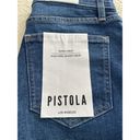 Pistola  Aline High-Rise Skinny Crop Raw Hem Jeans in Catalina Blue Size 28 Photo 3