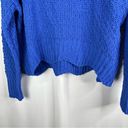 The Moon  & Madison | Blue Chenille Turtleneck Sweater XS Photo 2