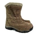 Sorel Women's Waterfall Suede Leather Sherpa Lined Winter Hiking Boots Size 7.5 Photo 0